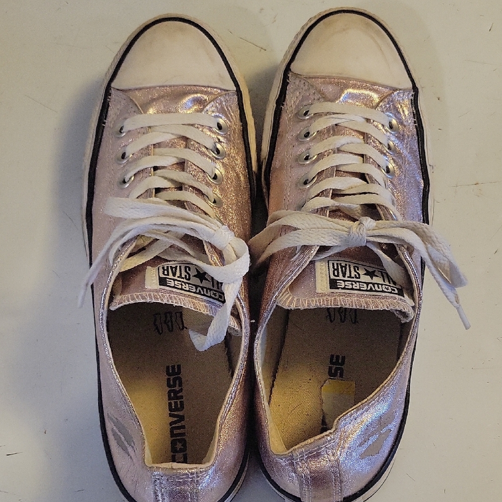 Rose Gold Converse